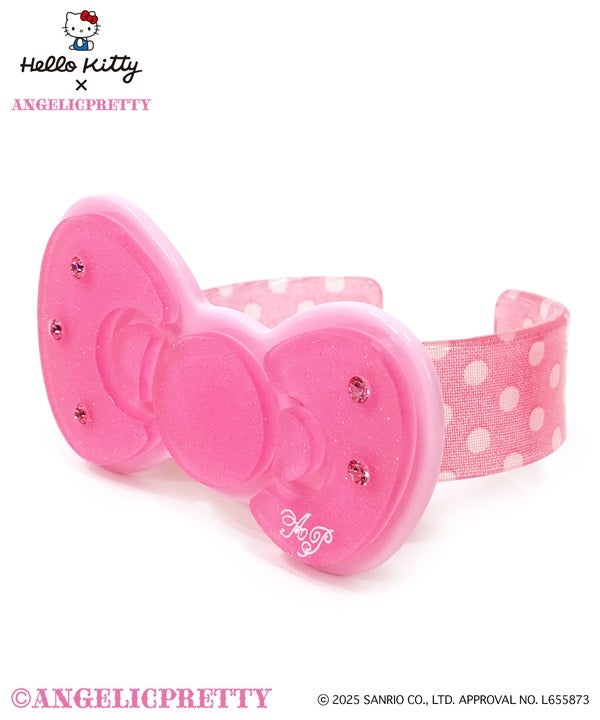 MTO] Hello Kitty Ribbon Bangle (2025) by Angelic Pretty