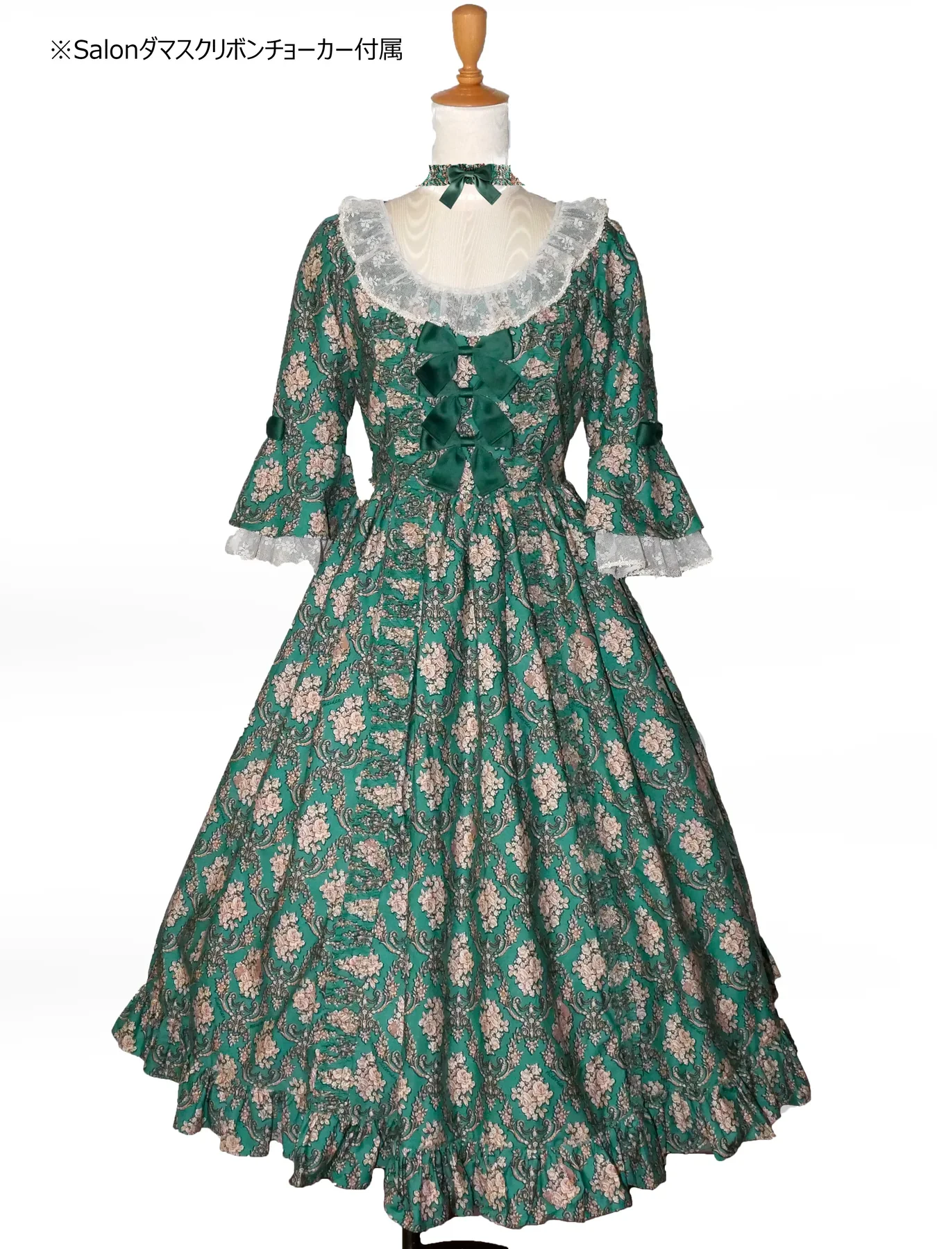 Salon Damask Versailles Ribbon OP by Victorian Maiden