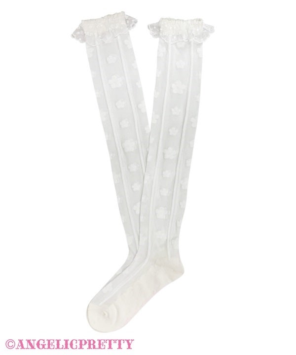 Sheer Flower OTKs by Angelic Pretty