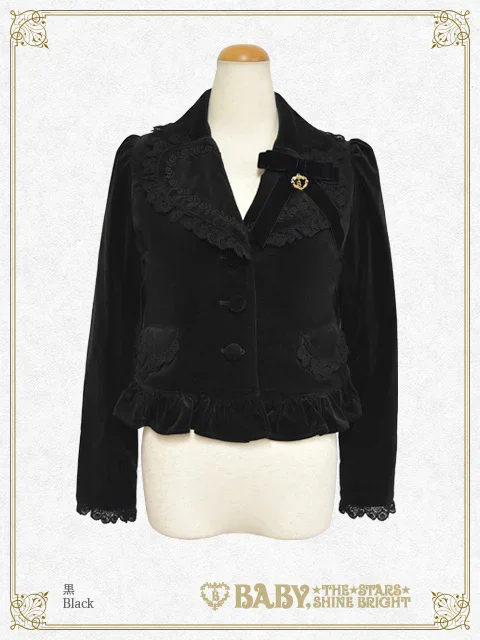 Velveteen Rose Lace Jacket by Baby, the Stars Shine Bright