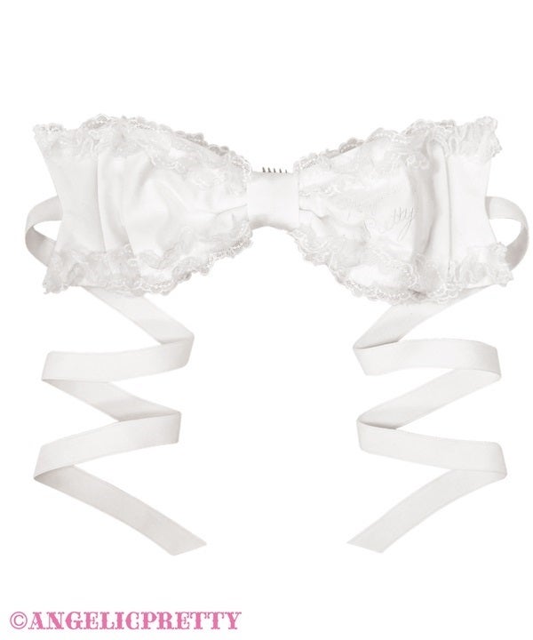 Doll Heroine Ribbon Head Bow (2024) by Angelic Pretty