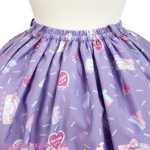 Decoration Ice Cream Skirt by Angelic Pretty