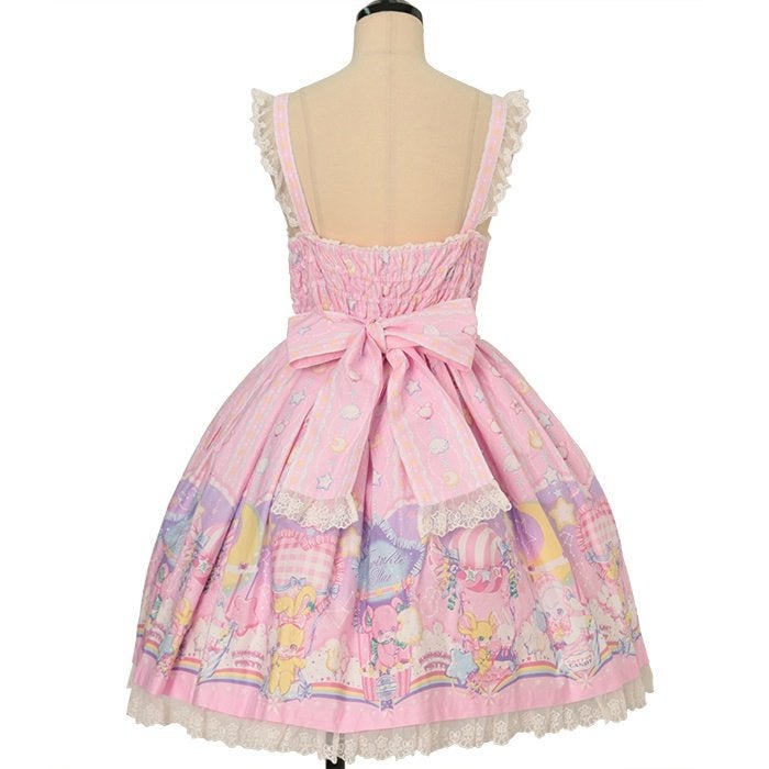 ワンピース Angelic Pretty Cotton Candy Shop Cotton Candy Shop JSK Set by Angelic Pretty