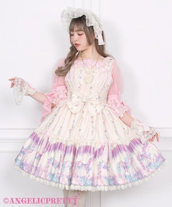 Into a Dream Carnival Shirring JSK by Angelic Pretty