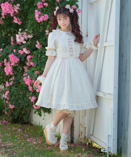 Kawaii - Cotton Lace JSK by Axes Femme