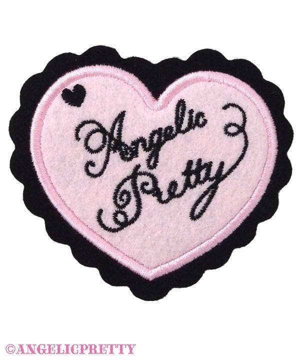Sprinkle Heart Patch Clip by Angelic Pretty