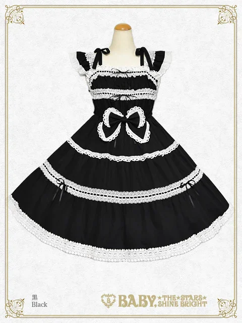 Innocent Ribbon Frill Shirring JSK by Baby, the Stars Shine Bright