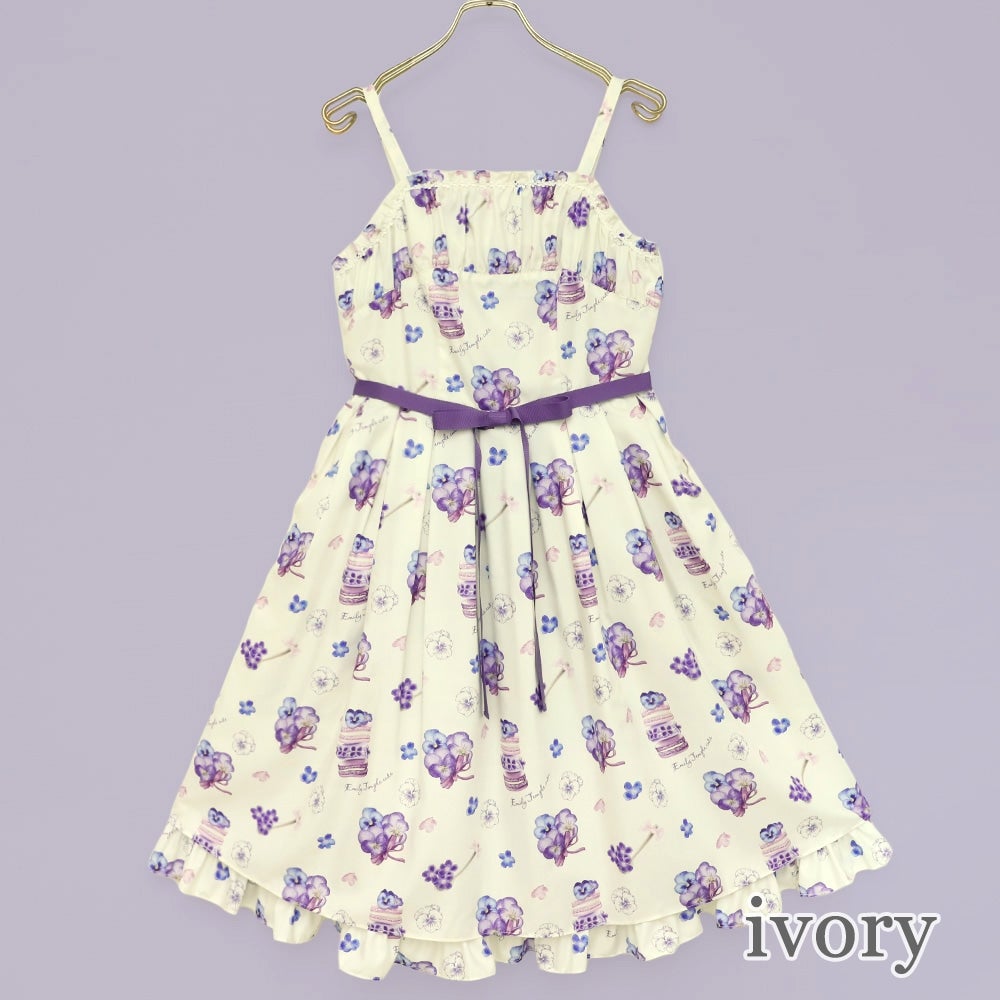 Violet Sugar Camisole JSK by Emily Temple Cute