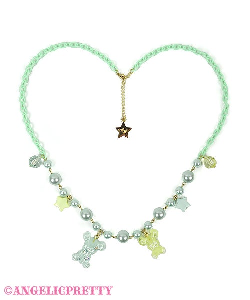 Jelly Candy Toys Necklace (2022) by Angelic Pretty