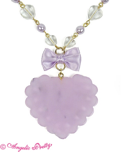 Topping Heart Necklace by Angelic Pretty