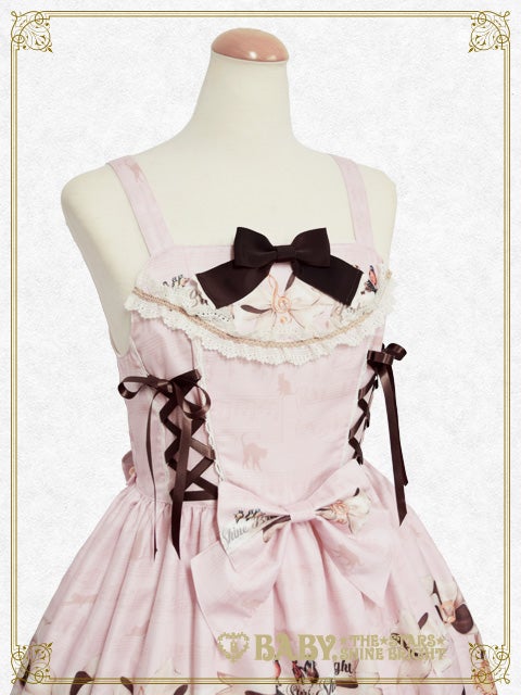 Meow Meow Symphony Lace up JSK by Baby, the Stars Shine Bright
