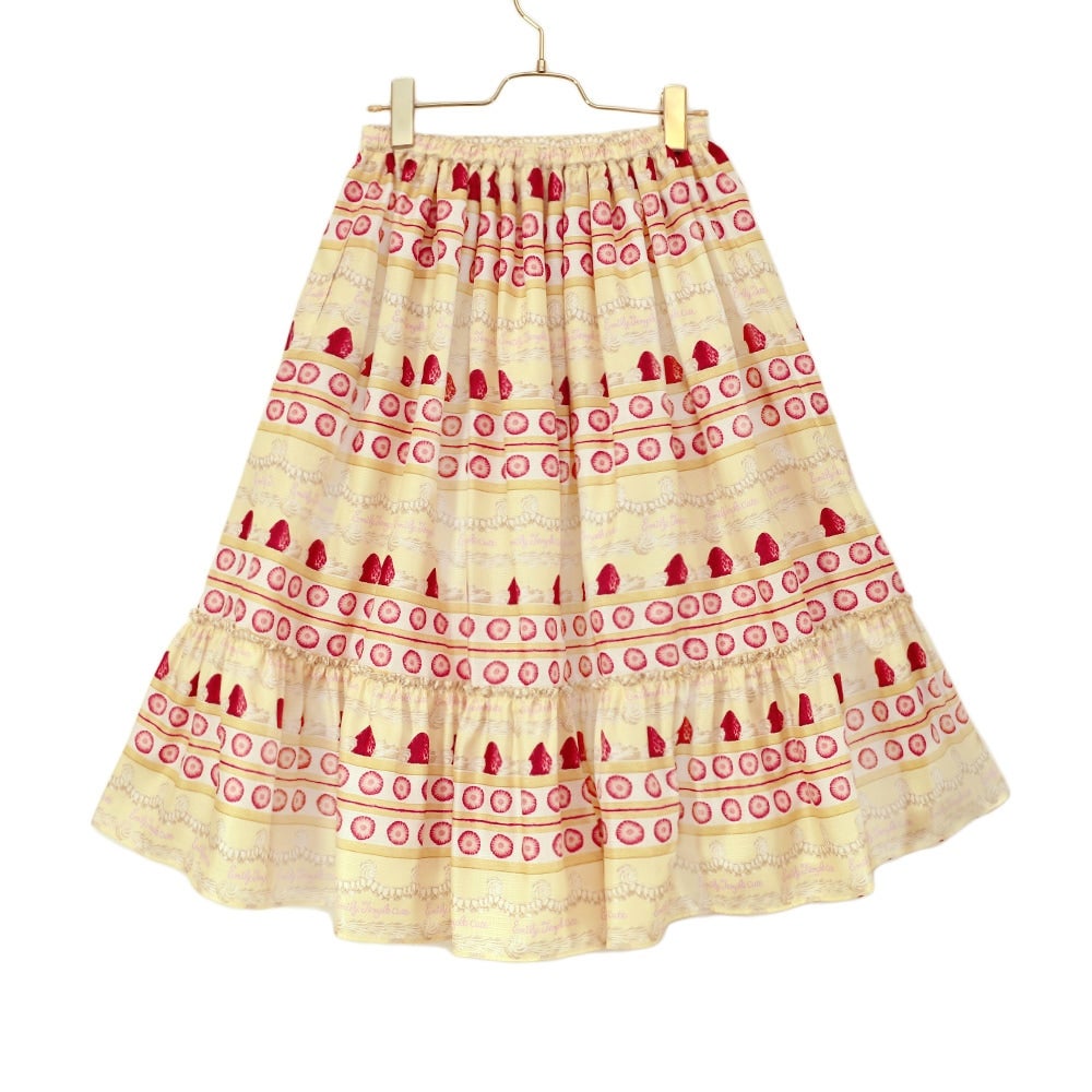 Whip Cake Border Skirt by Emily Temple Cute
