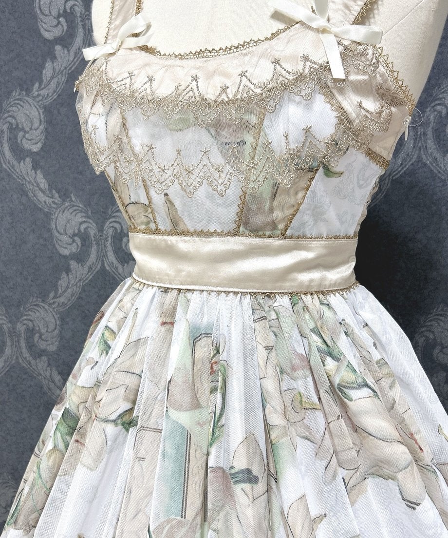 Lily Cross High Waist JSK by Triple Fortune