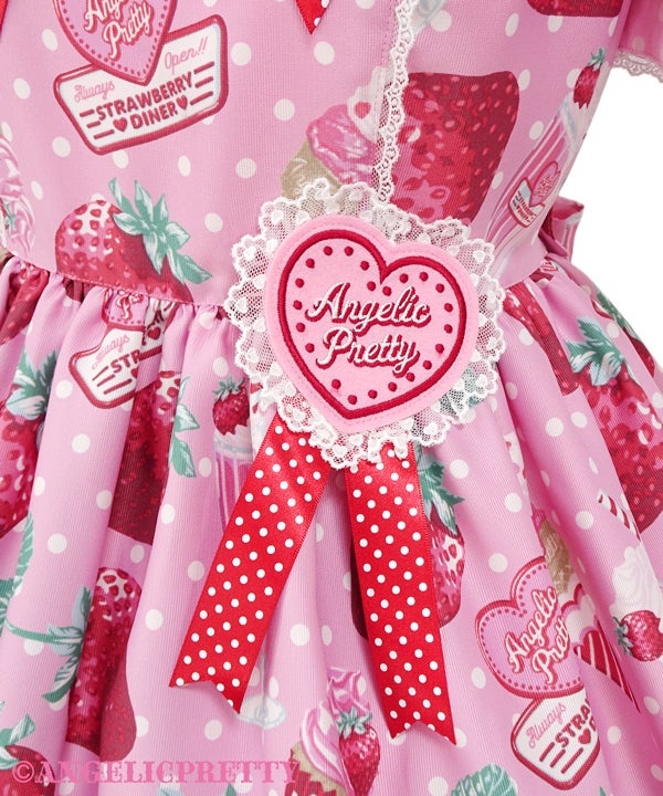 ワンピース angelic pretty fresh strawberry diner Fresh Strawberry Diner OP by Angelic Pretty