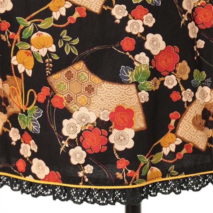 Kimono Print High Waist JSK (2002) by Metamorphose Temps de Fille