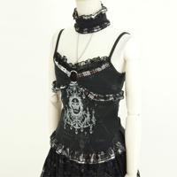 H.Jelly ~ Choker Frill Camisole by h.NAOTO