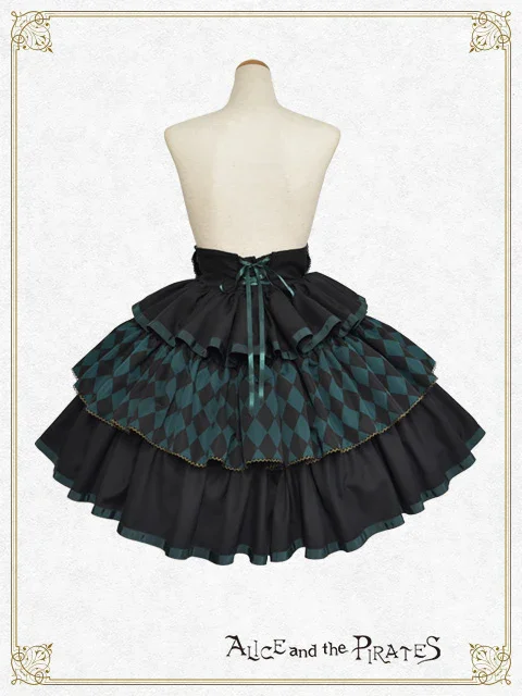Clown's Prank Tiered Skirt by Alice and the Pirates
