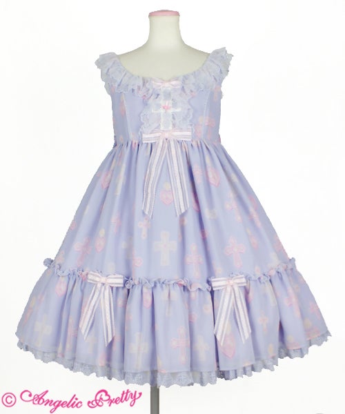 【AP】Sugar Cross ラベンダーJSK【B品】 Sugar Cross JSK by Angelic Pretty