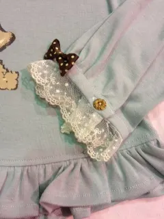 Sweet Cream Ginger Bear Cutsew by Angelic Pretty