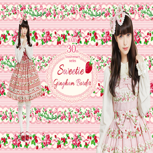 Sweetie Gingham Border JSK II (2018) by Baby, the Stars Shine Bright