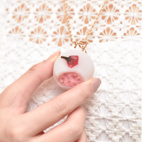 SAKURA Daifuku Necklace by Q-pot SAKURA Daifuku Necklace by Q-pot