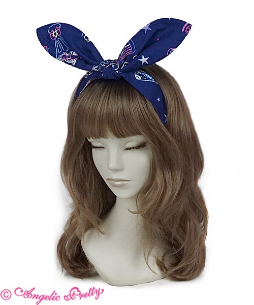 Angelic Pretty Neon star diner ヘアバンド付き Neon Star Diner Headband by Angelic Pretty