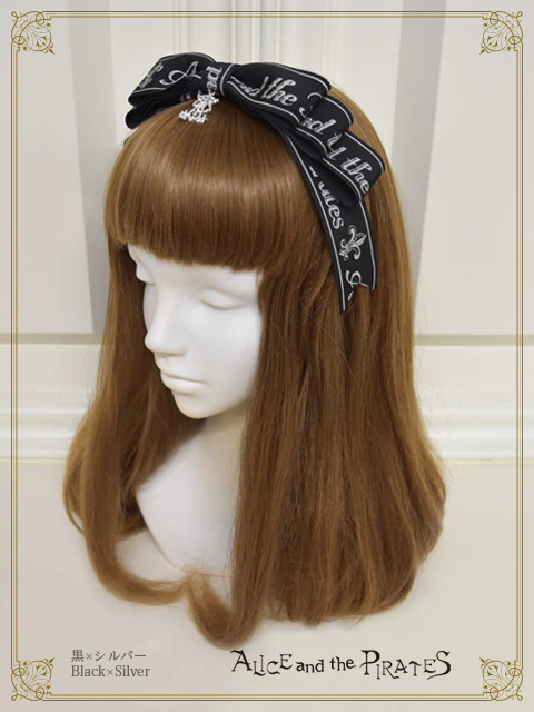 A/P Logo Ribbon Center Head Bow (2026) by Alice and the Pirates