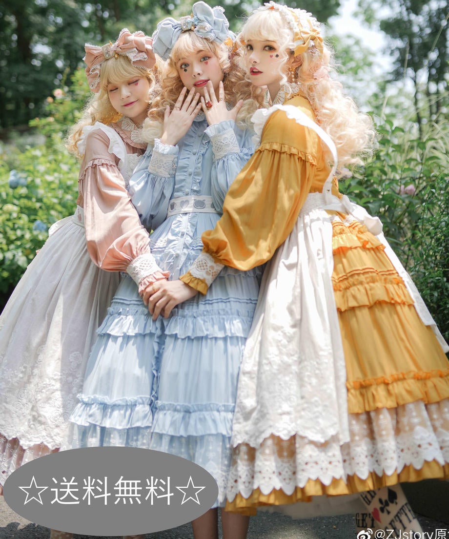 新品 ZJ Story クラシカル刺繍リボンボンネット ロリィタ アイボリー ycHyuTZc3XSTTPkxInkWG4QzsVwEOB