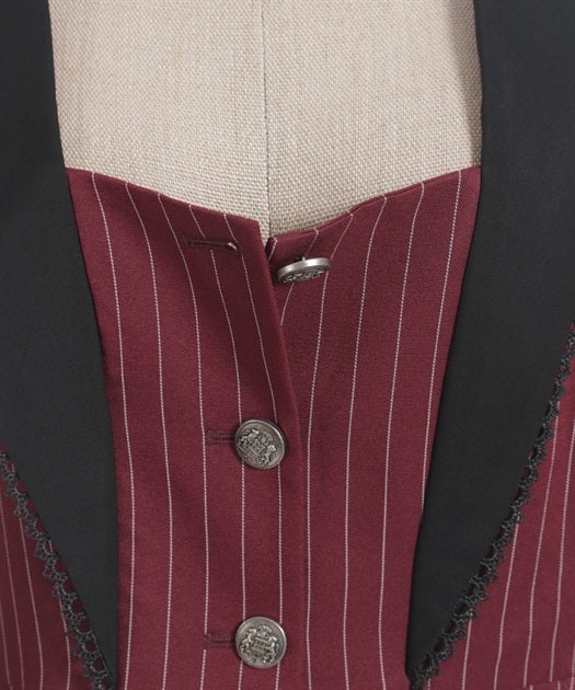 Chalmiere ~ Striped Lace-Up Jacket by Axes Femme