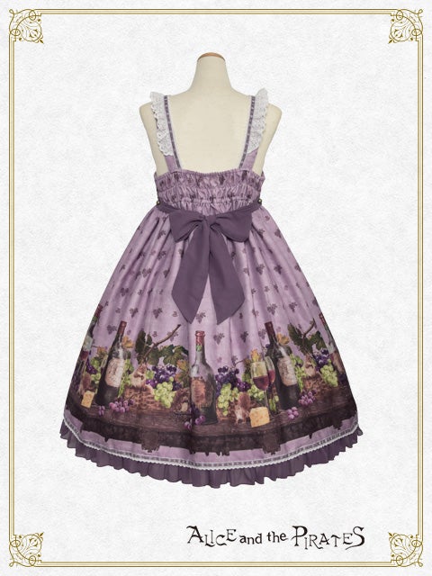 ALICE and the PIRATES 天使と密のワイナリー柄ジャンスカ Secret Adventure and the Winery of Happiness JSK II by Alice and