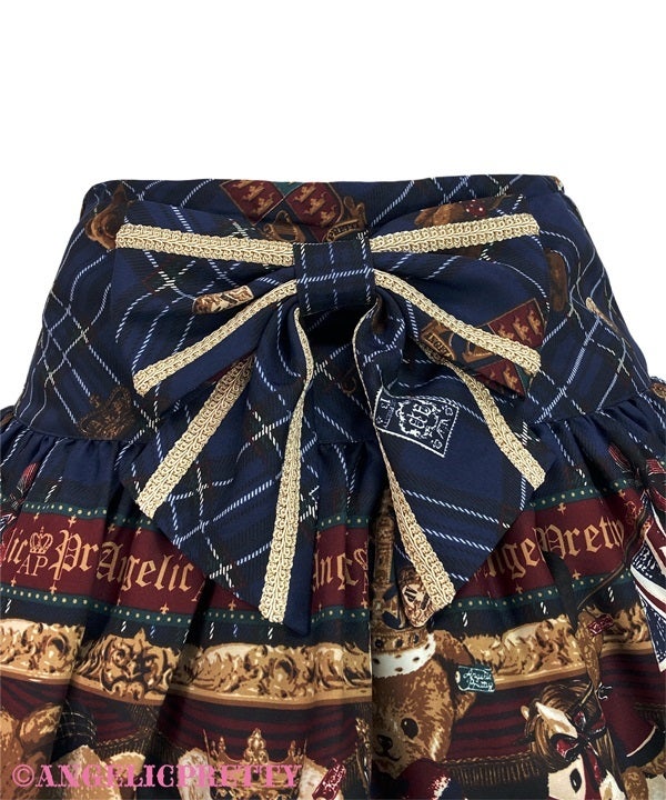 British Bear Skirt (2024) by Angelic Pretty