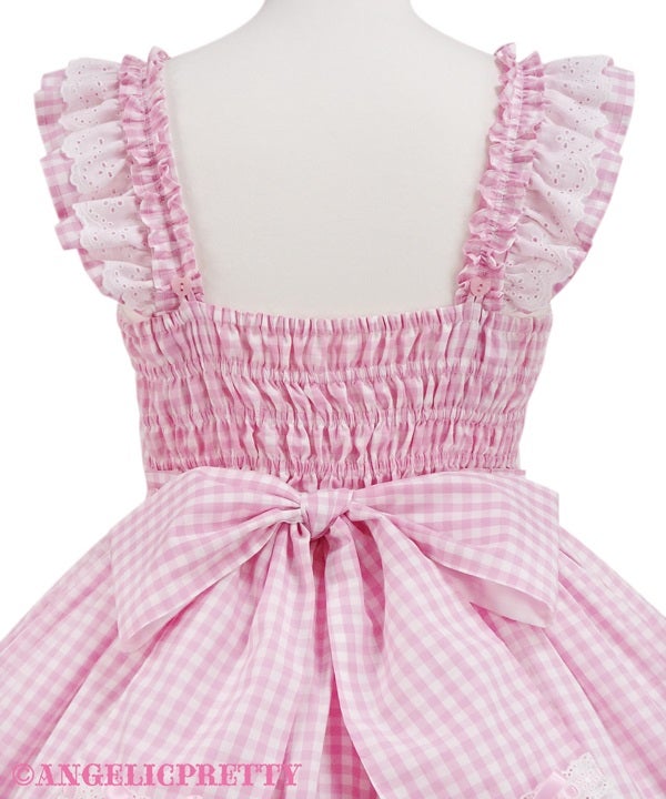 Sweet Frill JSK (Gingham) by Angelic Pretty