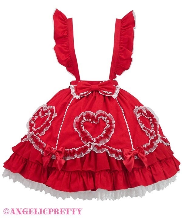 Fantastic Heart Skirt by Angelic Pretty