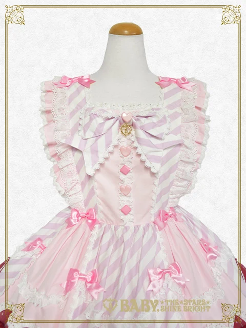 Heart ♡ Bunny Parade Stripe JSK by Baby, the Stars Shine Bright