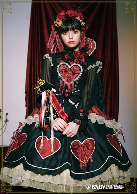 Queen of Hearts JSK [build to order] by Baby, the Stars Shine Bright