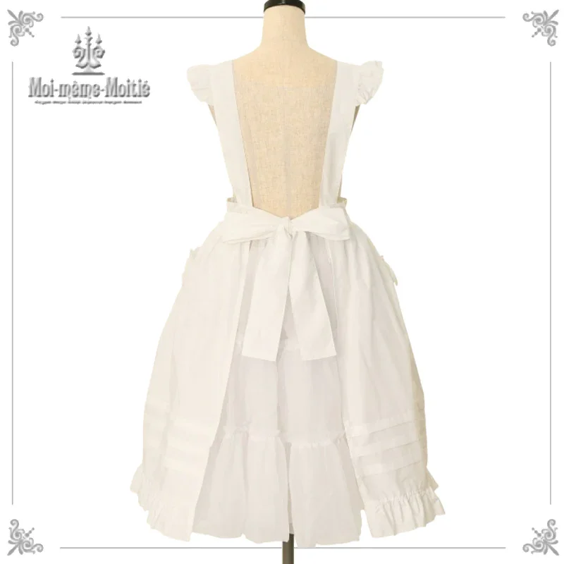 Gardenia Hem Tuck Apron by Moi-même-Moitié
