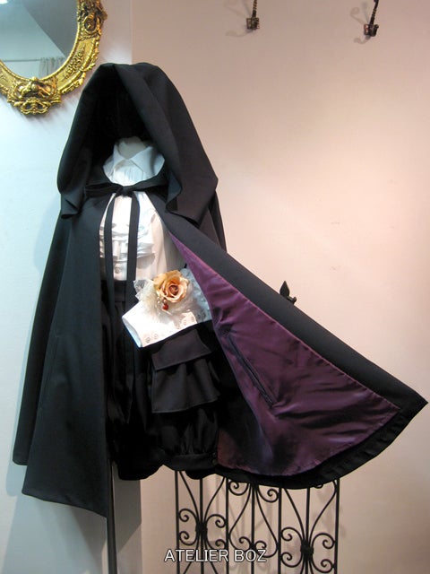 Hood Mini Cloak (2020) by Atelier Boz