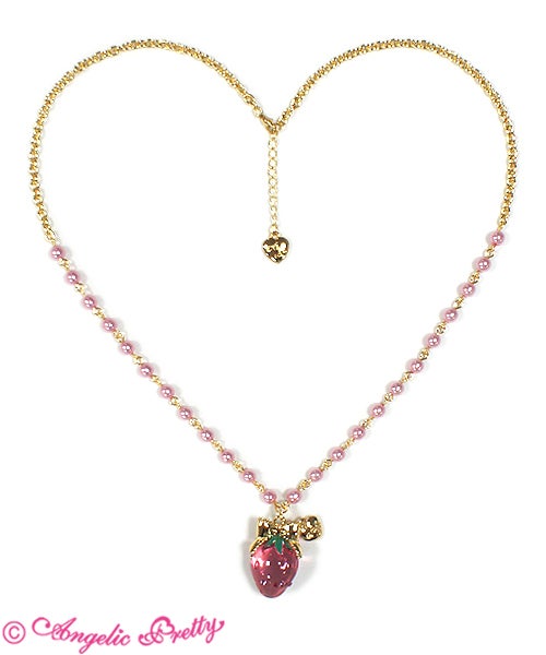 Crystal Berry Necklace (2019) by Angelic Pretty