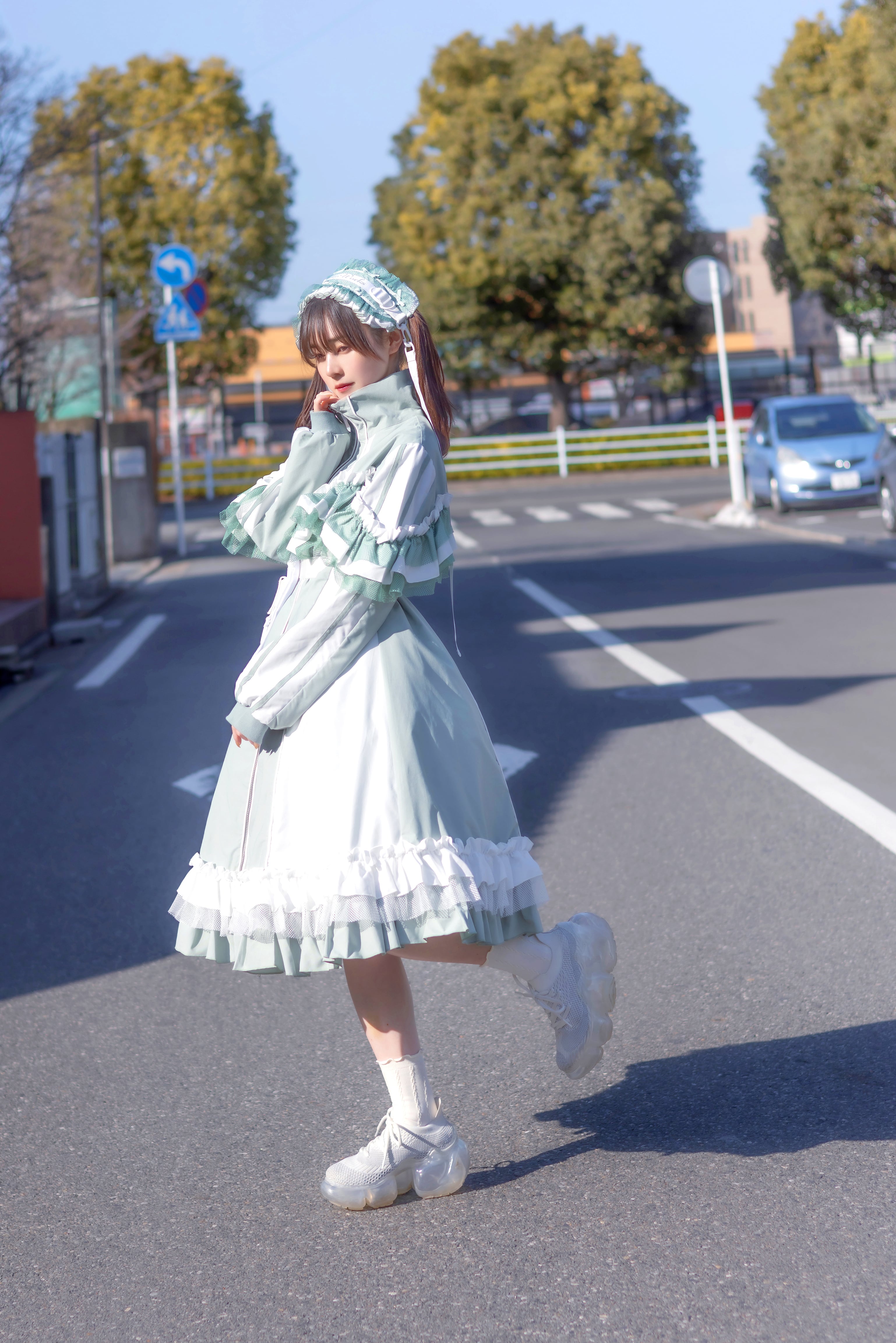  アイボリー ジャージ Hoshibako Works - Hoshibako Jersey Mid-Length OP by Chinese Indie
