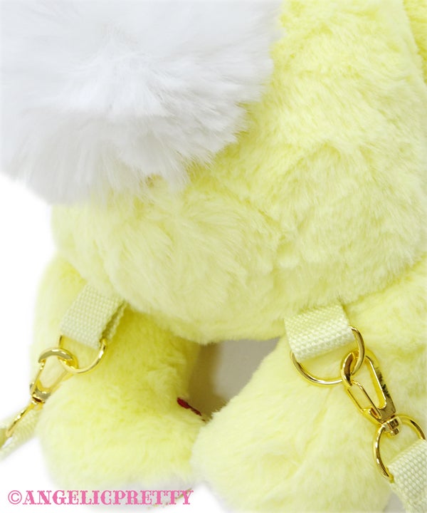 Lyrical Bunny Plush Backpack -20years Anniversary- by Angelic Pretty