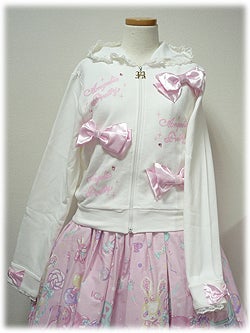 Ribbon Ribbon Parka by Angelic Pretty
