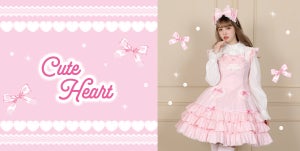 Cute Heart JSK (2025) by Angelic Pretty Cute Heart JSK (2025) by Angelic Pretty