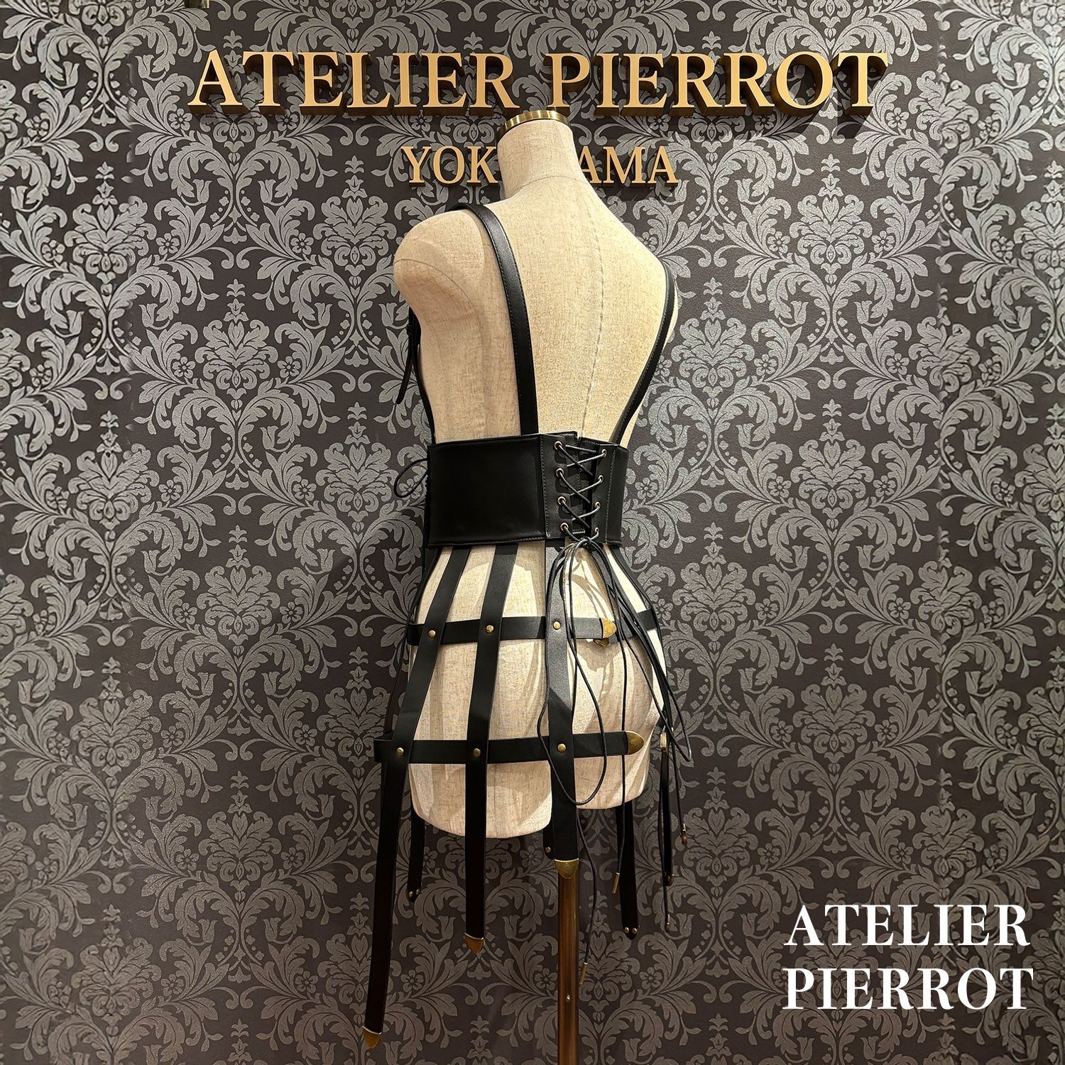 Baroque Cage Corset Harness by Atelier Pierrot