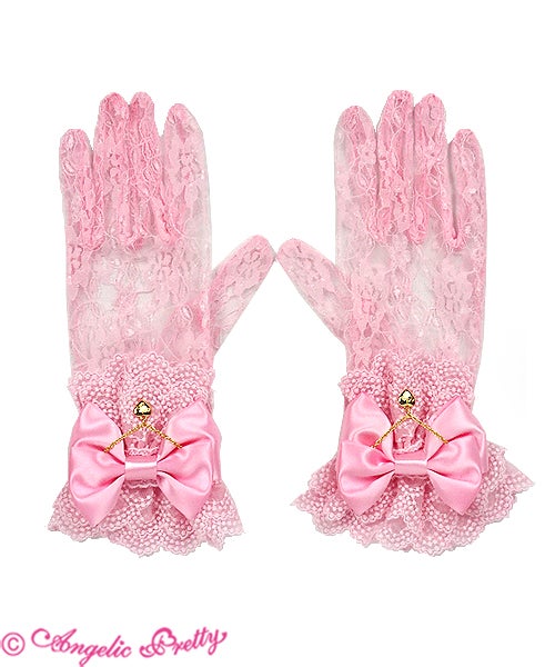 Lacy Princess Lace Gloves by Angelic Pretty
