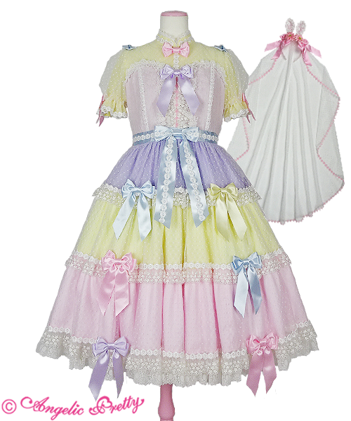Happiness Bunny Princess OP Set by Angelic Pretty