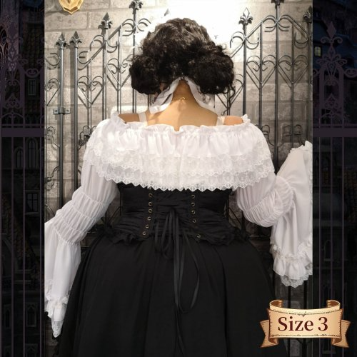 Frill Short Corset (Plus Size) by Atelier Pierrot