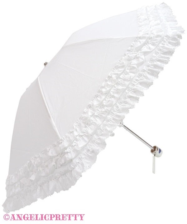 Frill Millefeuille Folding Umbrella (2025 2nd Release) by Angelic