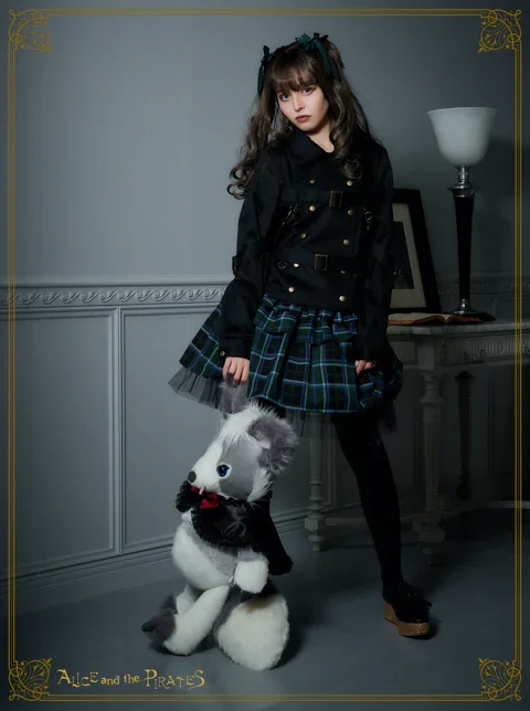 Tartan Check Hipbone Mini Skirt by Alice and the Pirates