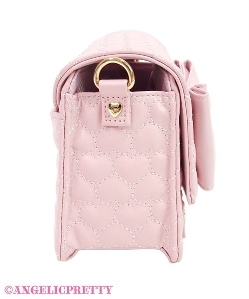 Heart Quilted Pochette (2024) by Angelic Pretty