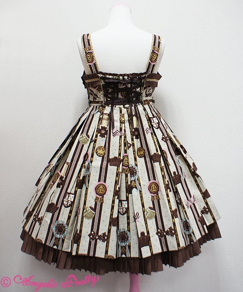 MTO】Chocolate Rosette JSK by Angelic Pretty